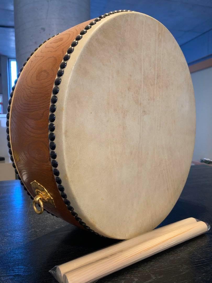 小鼓 和楽器 打楽器 締太鼓 能 歌舞伎 伝統芸能 金蒔絵 本革 雅楽